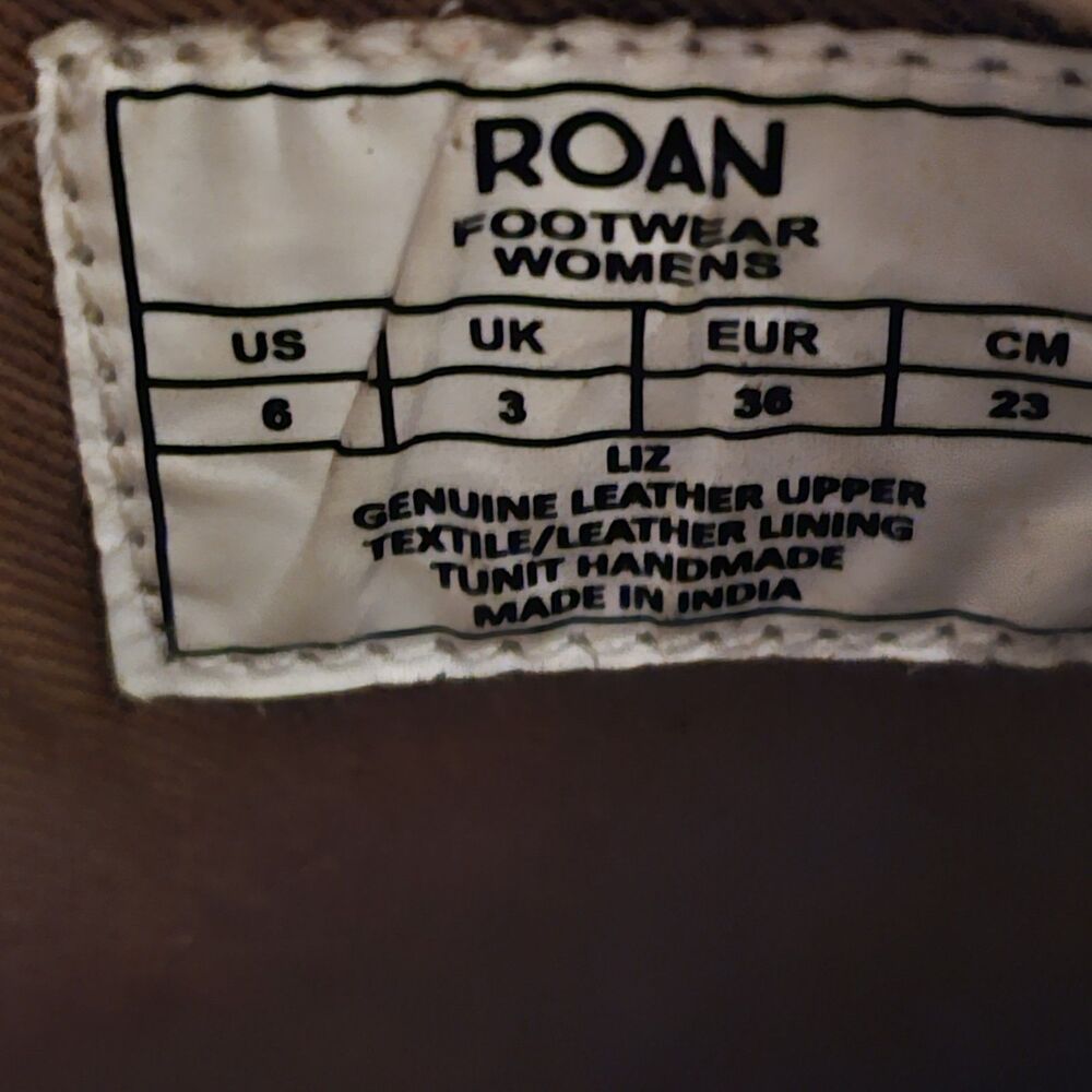 ROAN By Bed Stu 6 Liz Distressed Leather & Suede Double Zip Handmade Ankle Boots - Picture 2 of 9